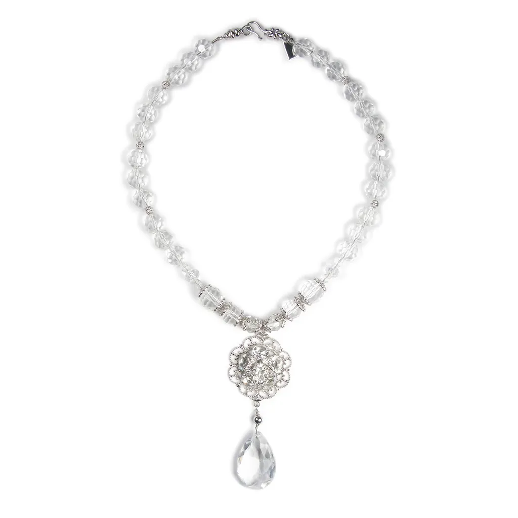 Vintage Pendant Drop Necklace