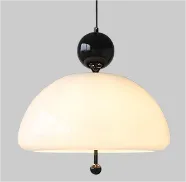 White Jade Glass Pendant Lamp