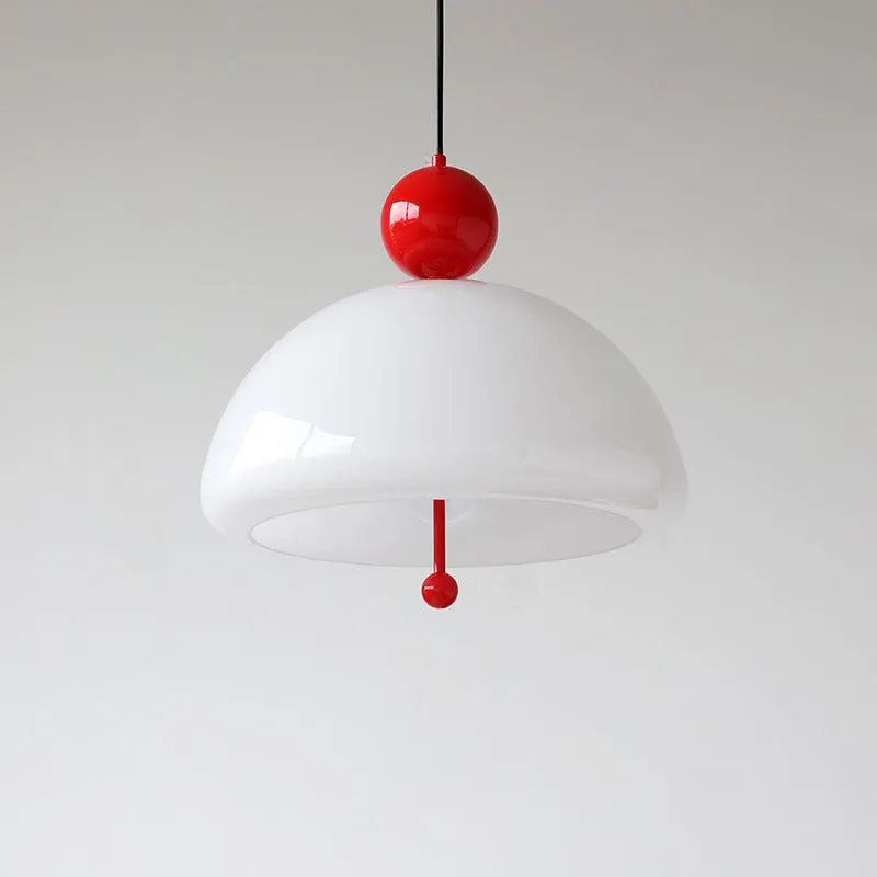 White Jade Glass Pendant Lamp