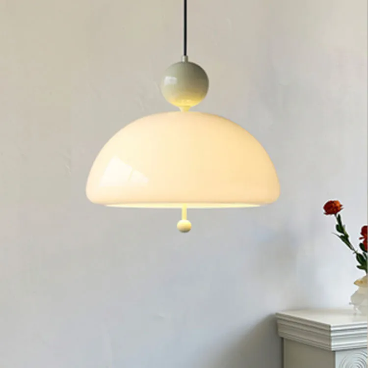 White Jade Glass Pendant Lamp