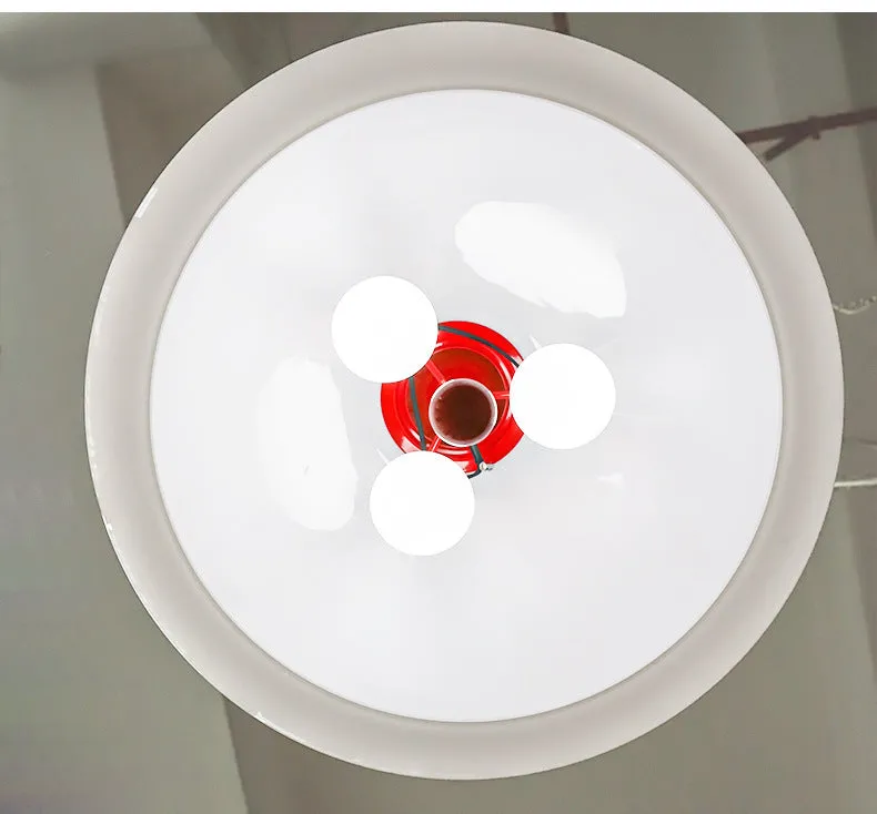 White Jade Glass Pendant Lamp