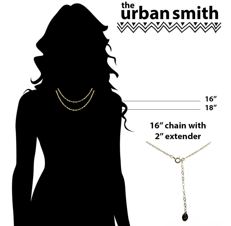 WHOLESALE- STONE BAR NECKLACE BLACK AGATE