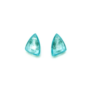 Wikka Monies Blue Earclips Earrings