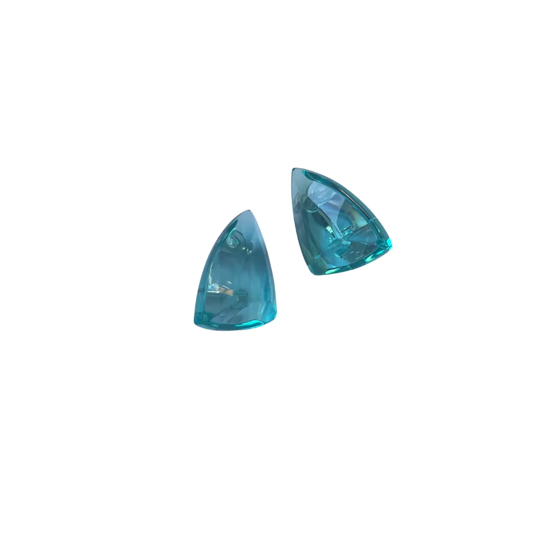 Wikka Monies Blue Earclips Earrings