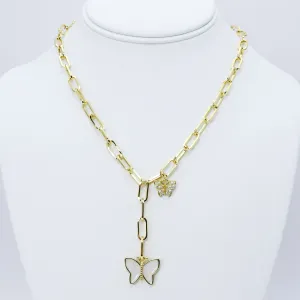 Wings & Sparkle Necklace