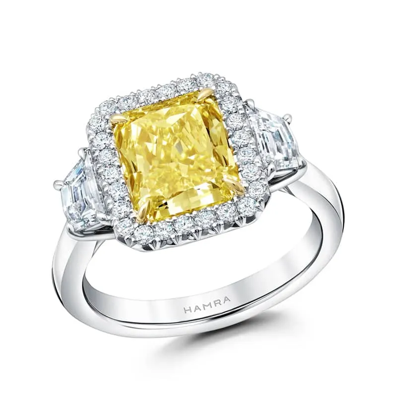 Yellow Diamond Ring