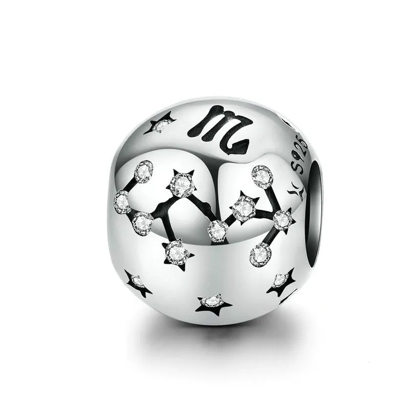 Zodiac Constellation Star Sign Beads